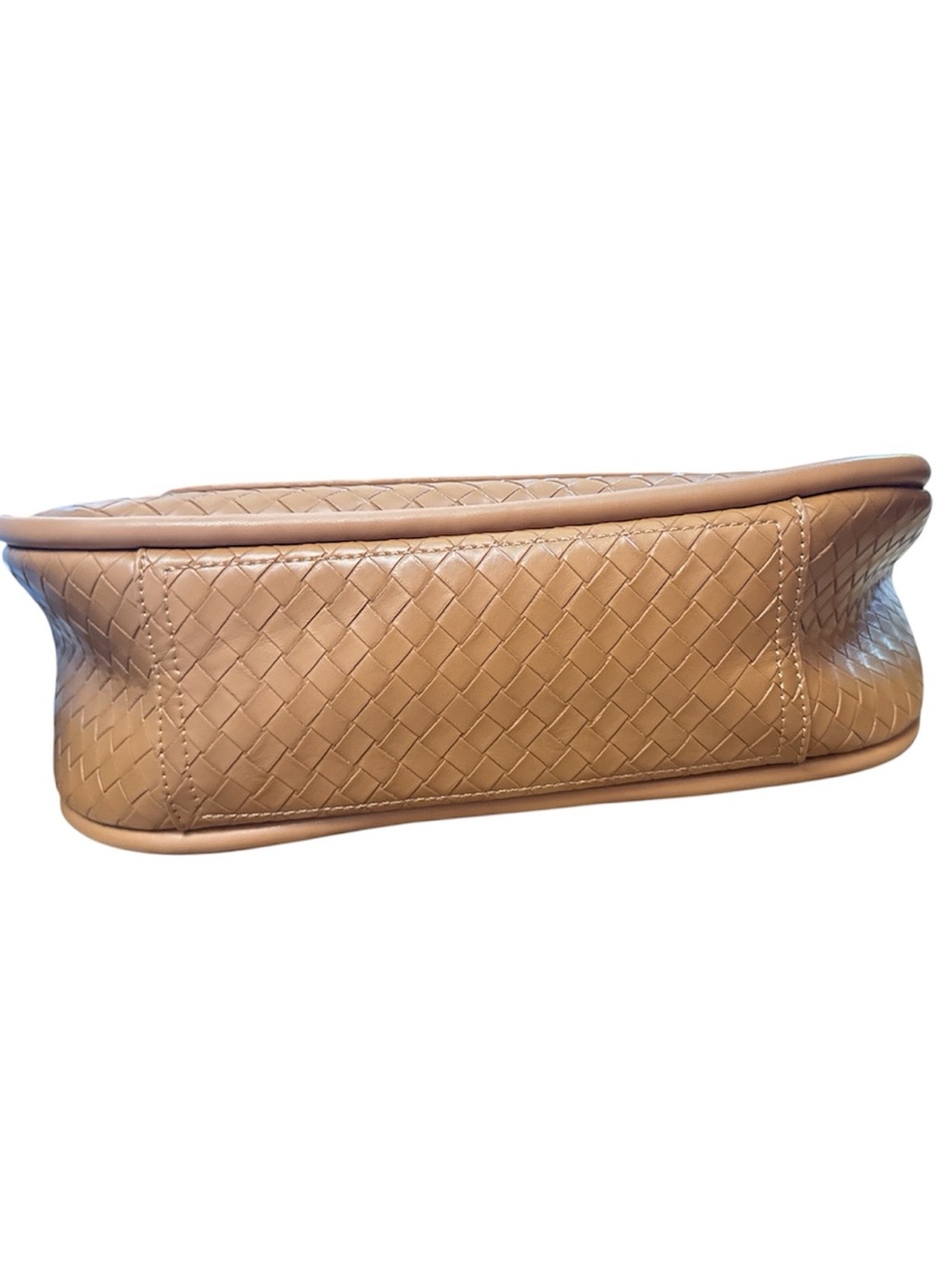 Women's Tan Shoulder Tote Bag Classic Everyday Shoulder Bag Purse - Picture 4 of 5